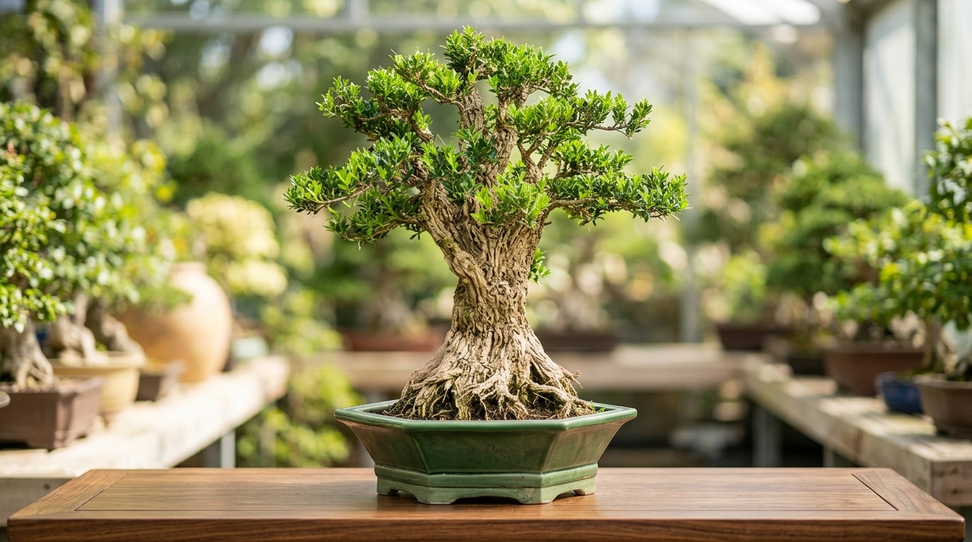 bonsái de Buxus harlandii